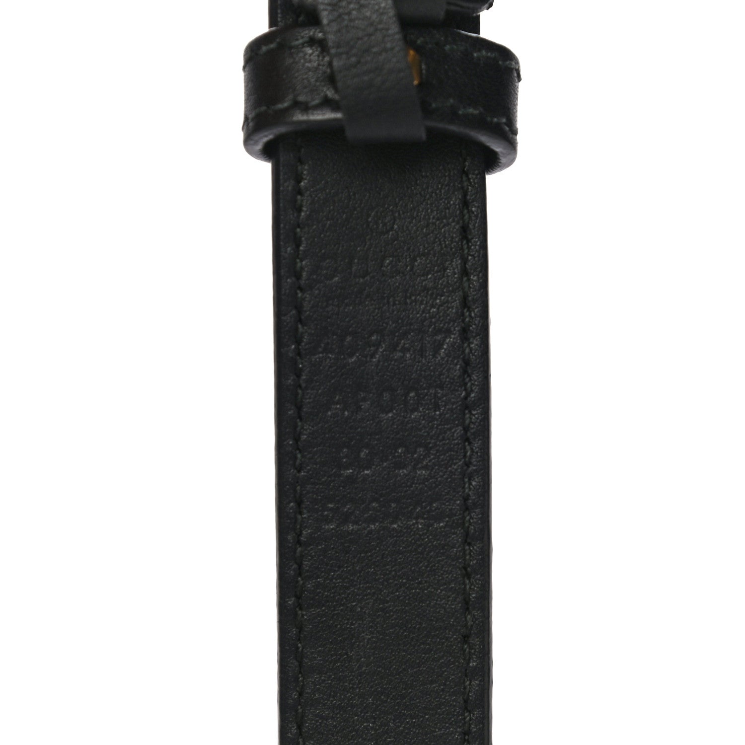 Gucci Calfskin Double G 20mm Belt 80 32 Black 4 of 11