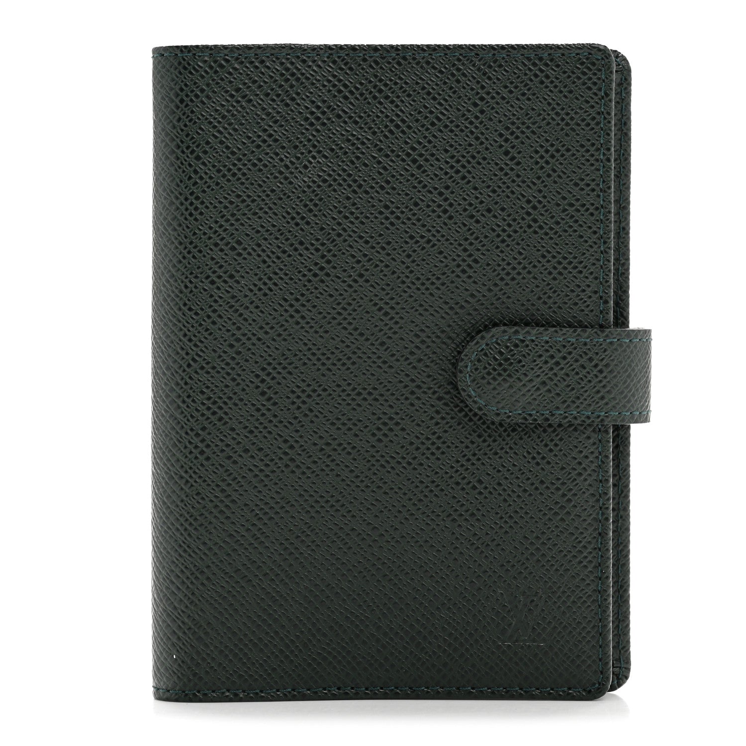 Louis Vuitton Taiga Small Ring Agenda Cover Epicea 1 of 17