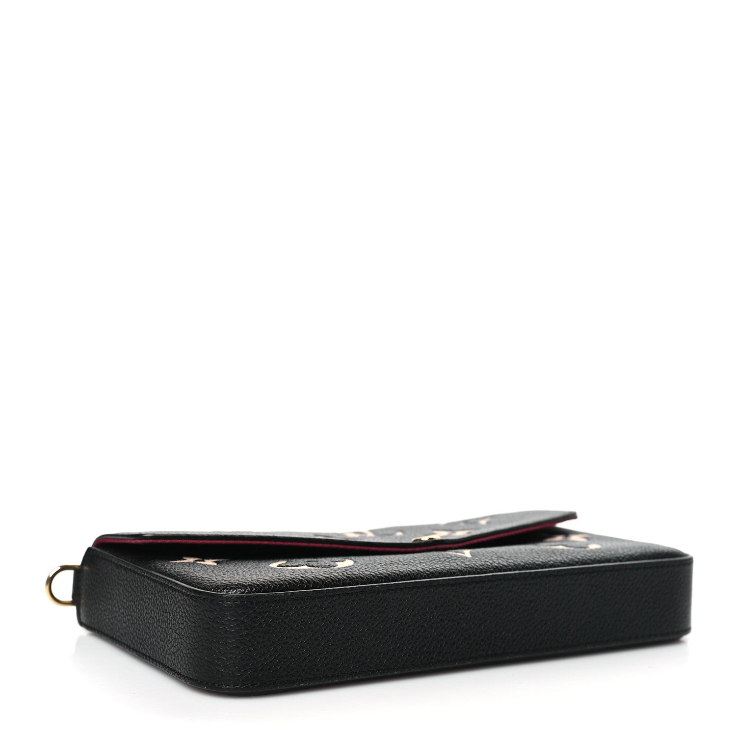Louis Vuitton Empreinte Monogram Giant Felicie Pochette Black Beige 5 of 8