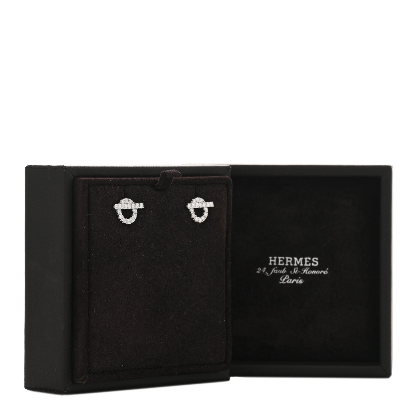 18K White Gold Diamond Finesse Earrings