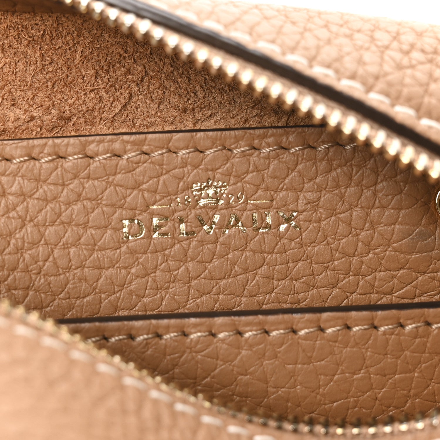 Delvaux Taurillon Soft Nano Cool Box Satchel Vegetal Ivory 6 of 10