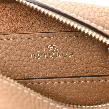 Delvaux Taurillon Soft Nano Cool Box Satchel Vegetal Ivory 6 of 10