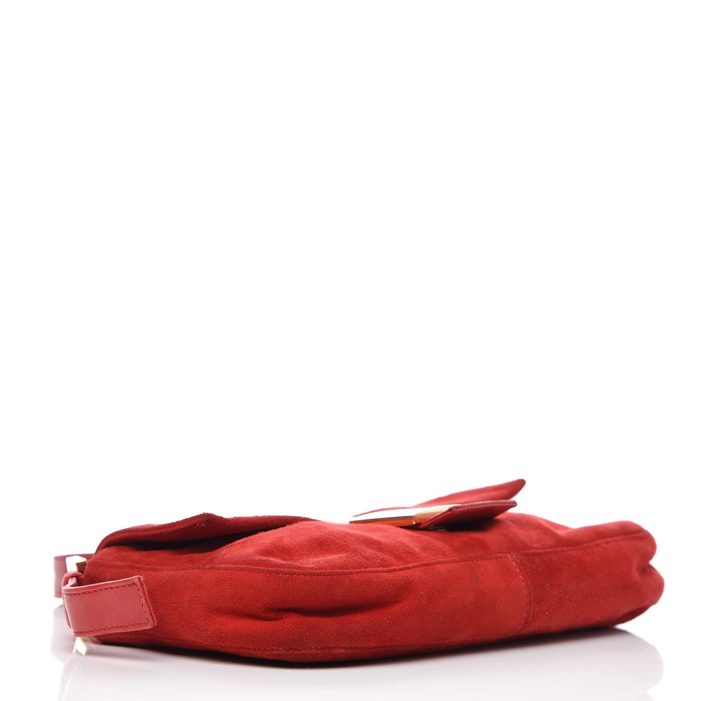 Suede Baguette Red