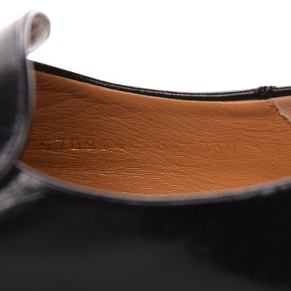 Gucci Goatskin Mens Horsebit Loafers 8.5 Black 8 of 10