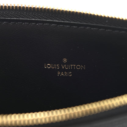 Louis Vuitton Empreinte Felicie Chain Wallet Zippered Insert Black 6 of 6