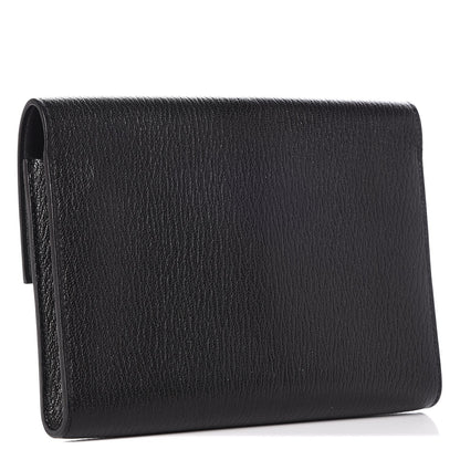 Hermes Chevre Mysore 1938 Wallet 19 Black 3 of 9