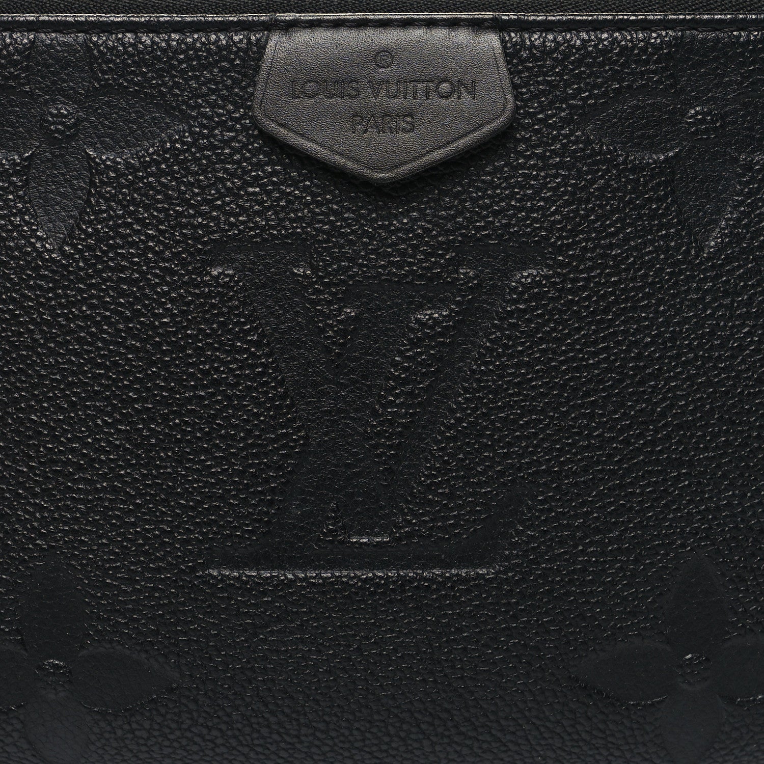 Louis Vuitton Empreinte Monogram Giant Multi Pochette Accessories Black 9 of 11