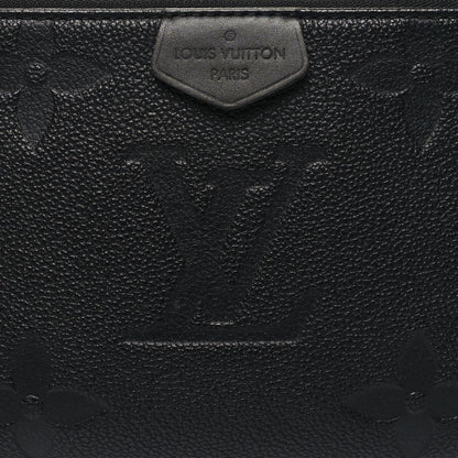 Louis Vuitton Empreinte Monogram Giant Multi Pochette Accessories Black 9 of 11