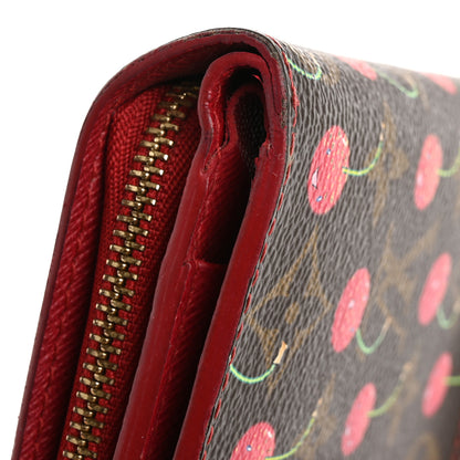 Louis Vuitton Monogram Cerises Compact Zippe Wallet 12 of 14