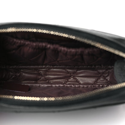 Chanel Caviar Quilted Small Curvy Pouch Cosmetic Case Black 5 of 10