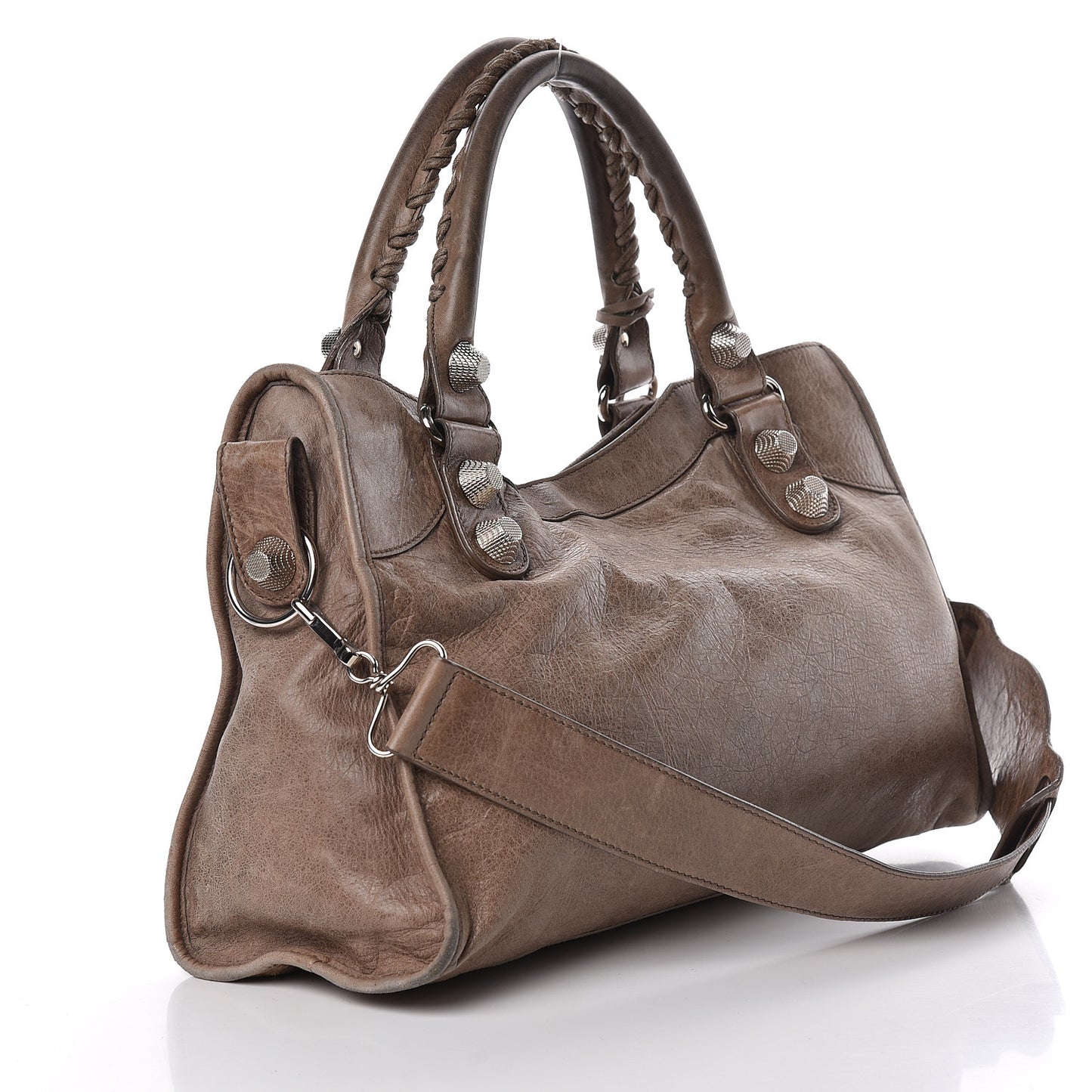 Agneau Giant 21 Silver Hardware City Noix