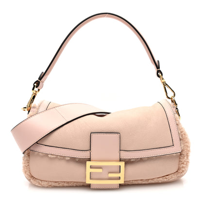Fendi Lambskin Shearling Baguette Soap 1 of 10
