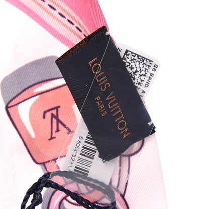 Louis Vuitton Silk Monogram A la Folie BB Bandeau Light Pink 3 of 4