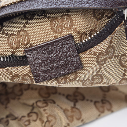 Gucci Monogram Web Belt Bag Dark Brown 6 of 11