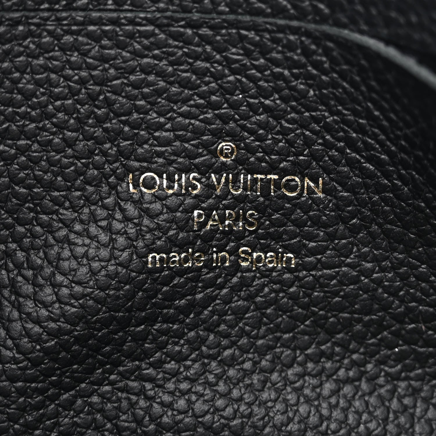 Louis Vuitton Empreinte Double Zip Pochette Black 7 of 10