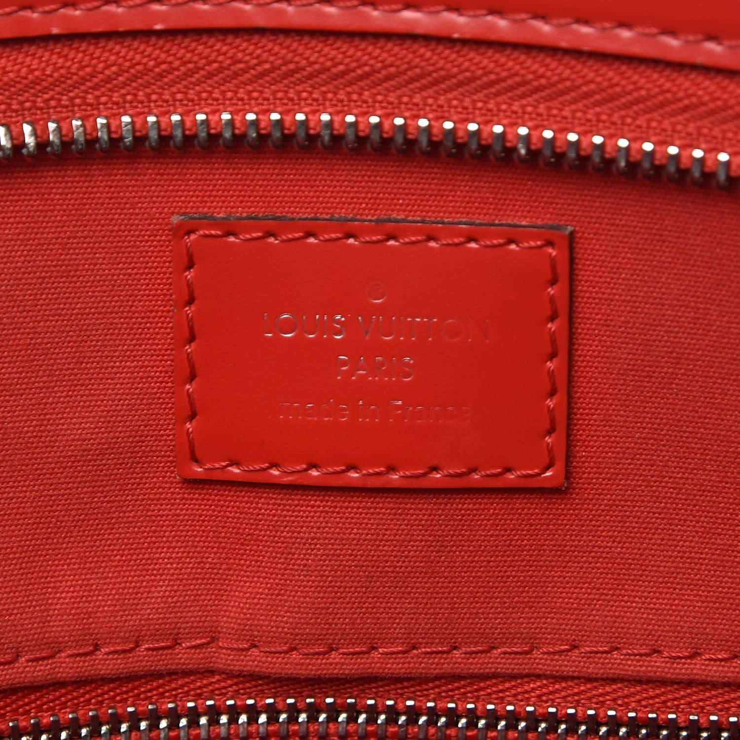 Louis Vuitton Epi Soufflot MM Rouge 7 of 15