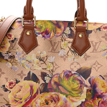 Louis Vuitton Metallic Monogram LV Garden Speedy Bandouliere 25 Gold 7 of 9