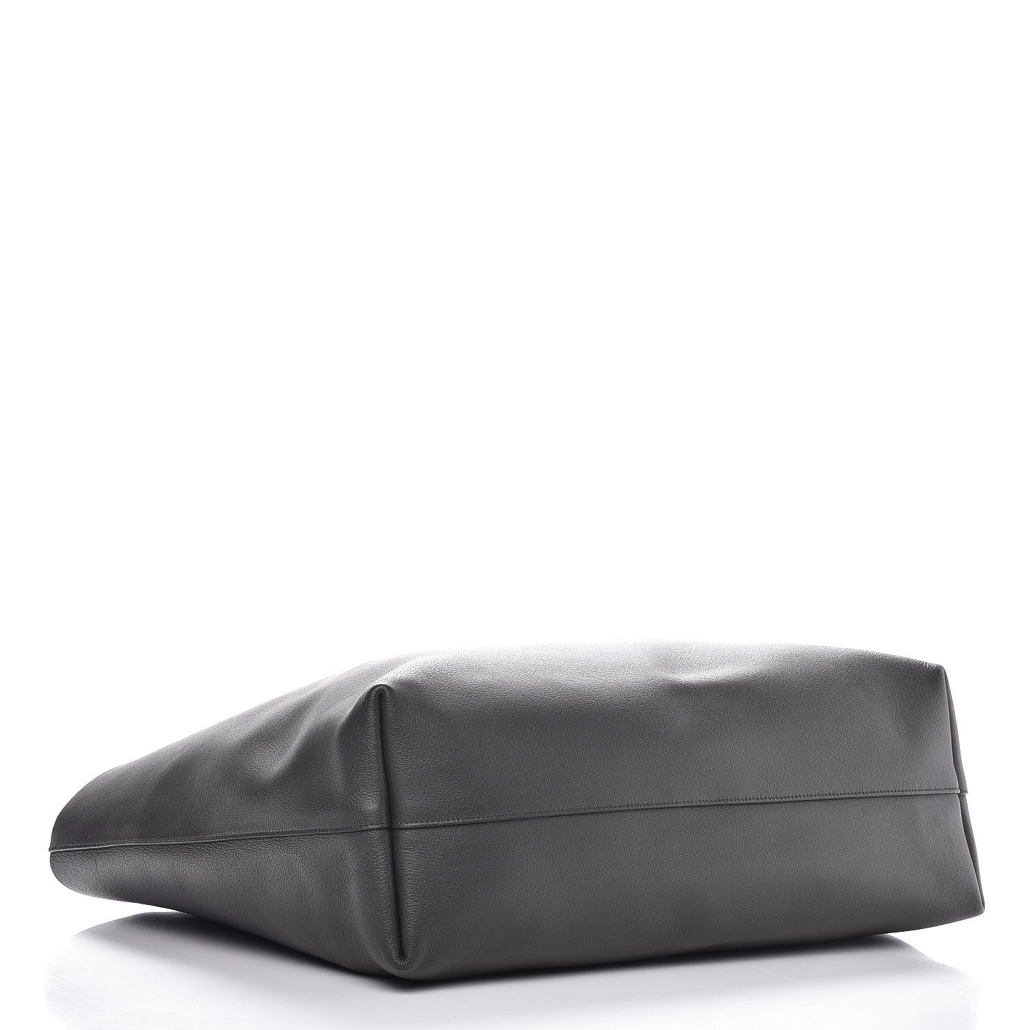 Saint Laurent Calfskin Large Shopping Tote Dark Grey 5 of 8