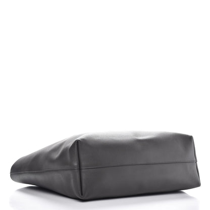 Saint Laurent Calfskin Large Shopping Tote Dark Grey 5 of 8