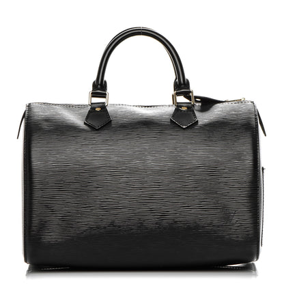Louis Vuitton Epi Speedy 30 Black 1 of 6