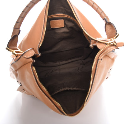 Chloe Calfskin Large Marcie Hobo Ochre 5 of 7