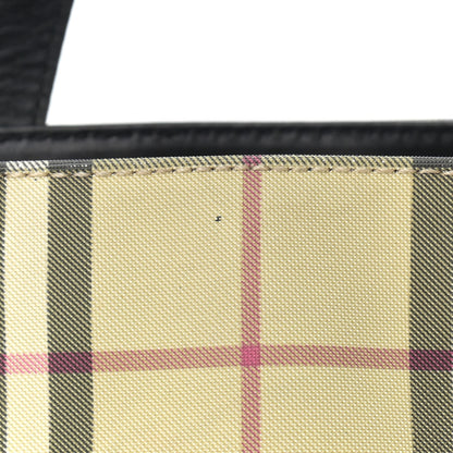 Burberry House Check Small Tote Black 9 of 12