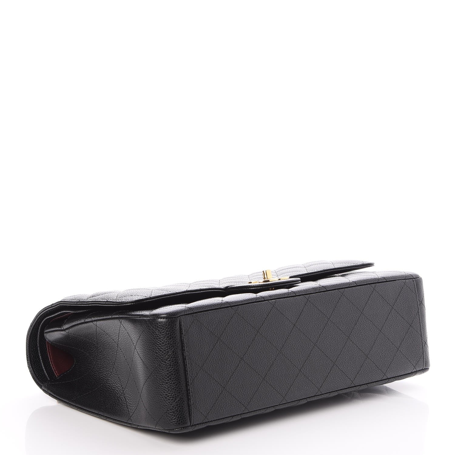 Chanel Caviar Quilted Maxi Double Flap Black 5 of 8