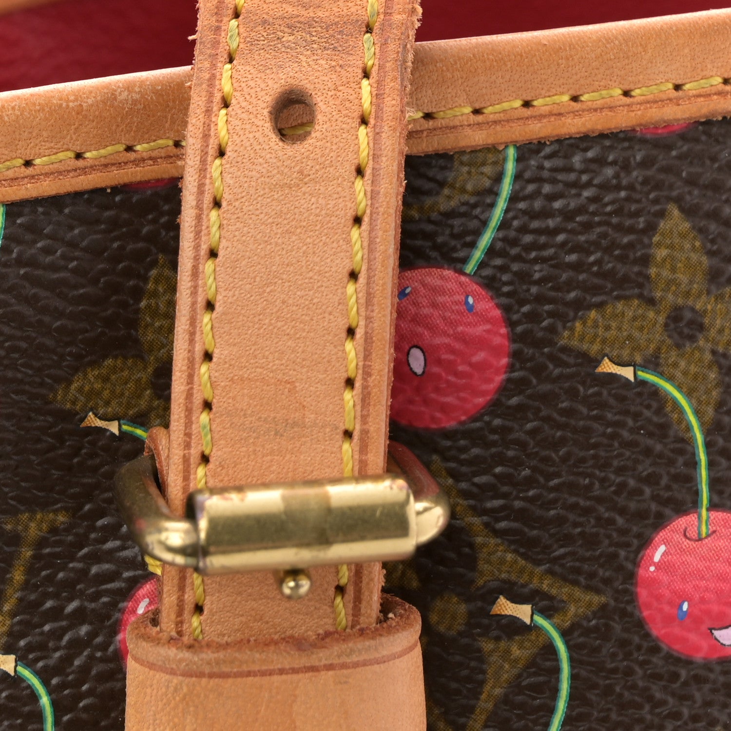 Louis Vuitton Monogram Cerises Bucket Bag 13 of 14