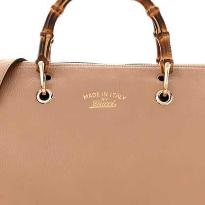 Gucci Calfskin Medium Bamboo Shopper Boston Camelia 8 of 11