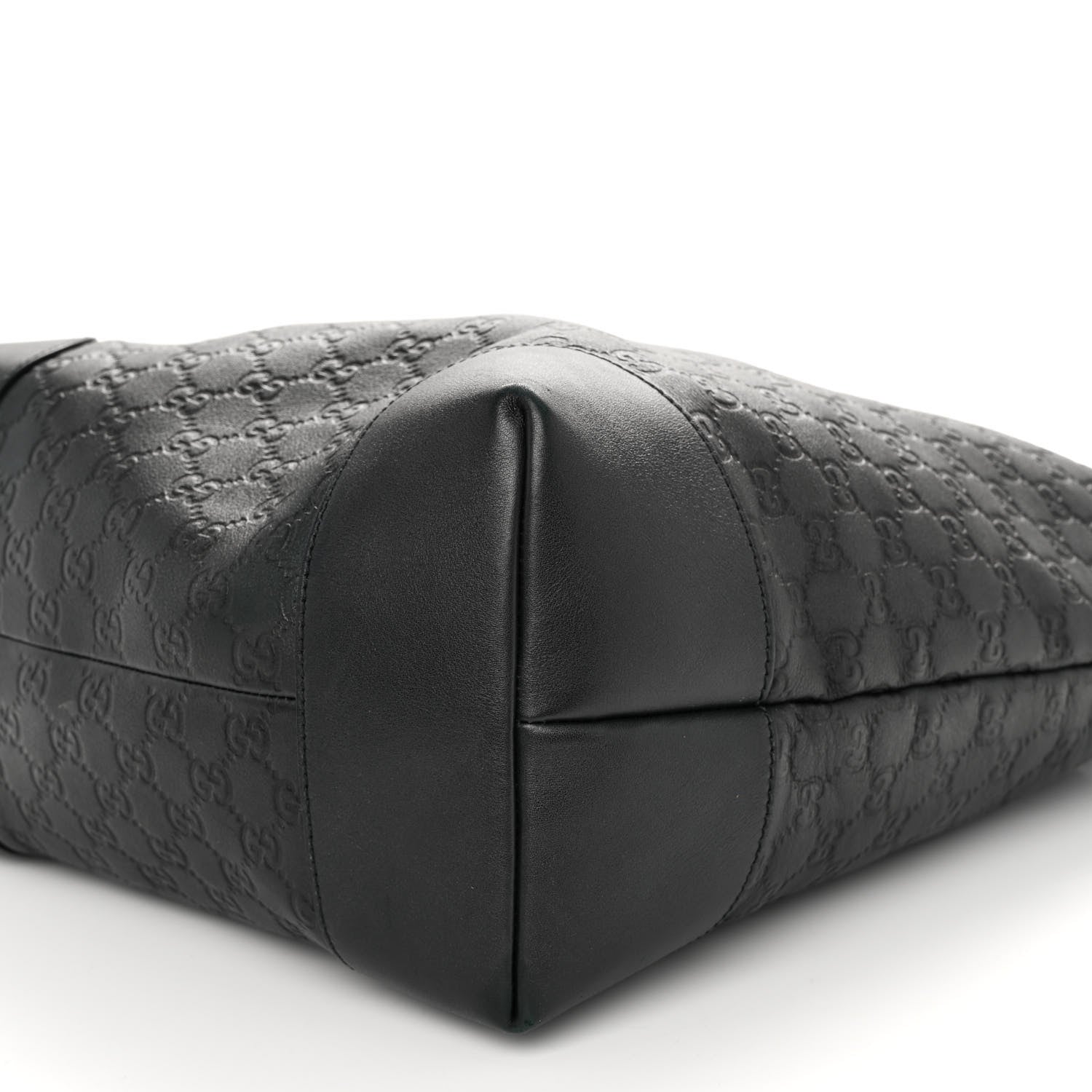 Gucci Guccissima Large Interlocking G Tote Dark Green 9 of 9