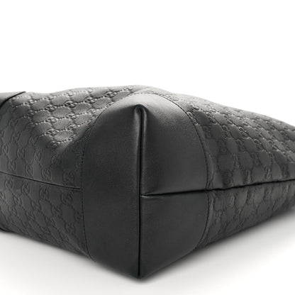 Gucci Guccissima Large Interlocking G Tote Dark Green 9 of 9