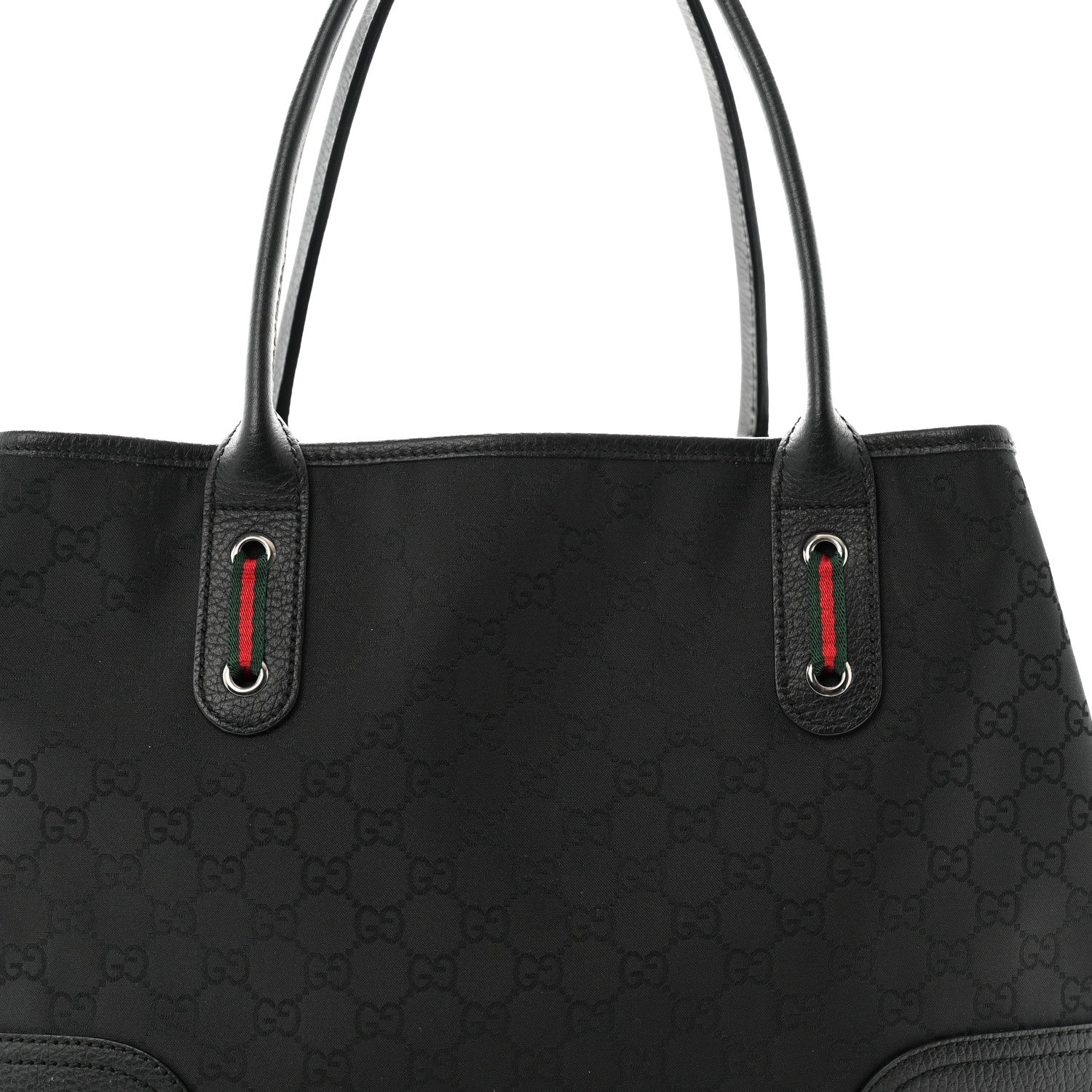 Gucci Monogram Medium Princy Tote Black 8 of 11