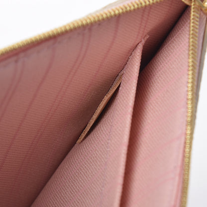 Louis Vuitton Damier Azur Neverfull MM GM Pochette Rose Ballerine 7 of 7