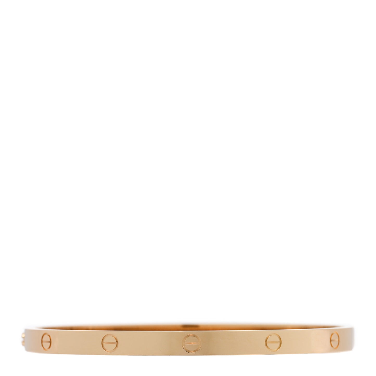 18K Yellow Gold Medium LOVE Bracelet 19