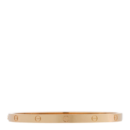 Cartier 18K Yellow Gold Medium LOVE Bracelet 19 2 of 6