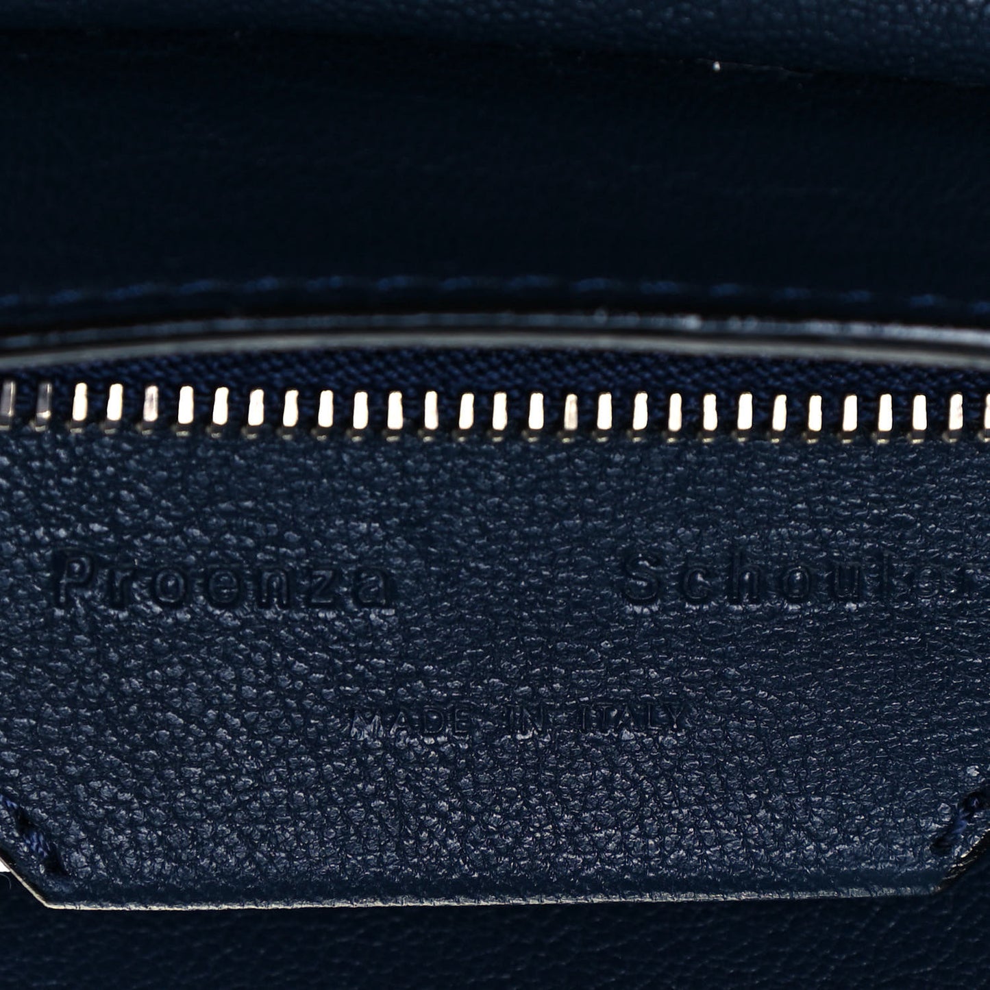 Lambskin Fringe PS1 Crossbody Pouch Midnight