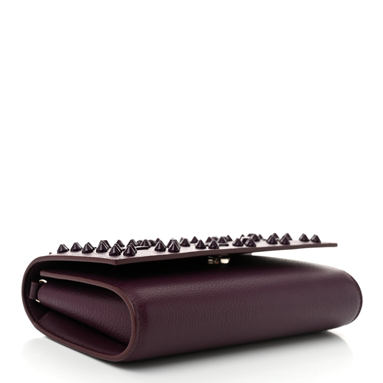 Christian Louboutin Calfskin Spikes Loubinthesky Paloma Merlot 4 of 11