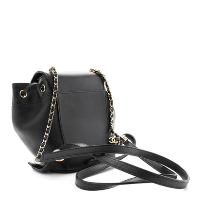 Chanel Lambskin CC Mania Backpack Black 3 of 11
