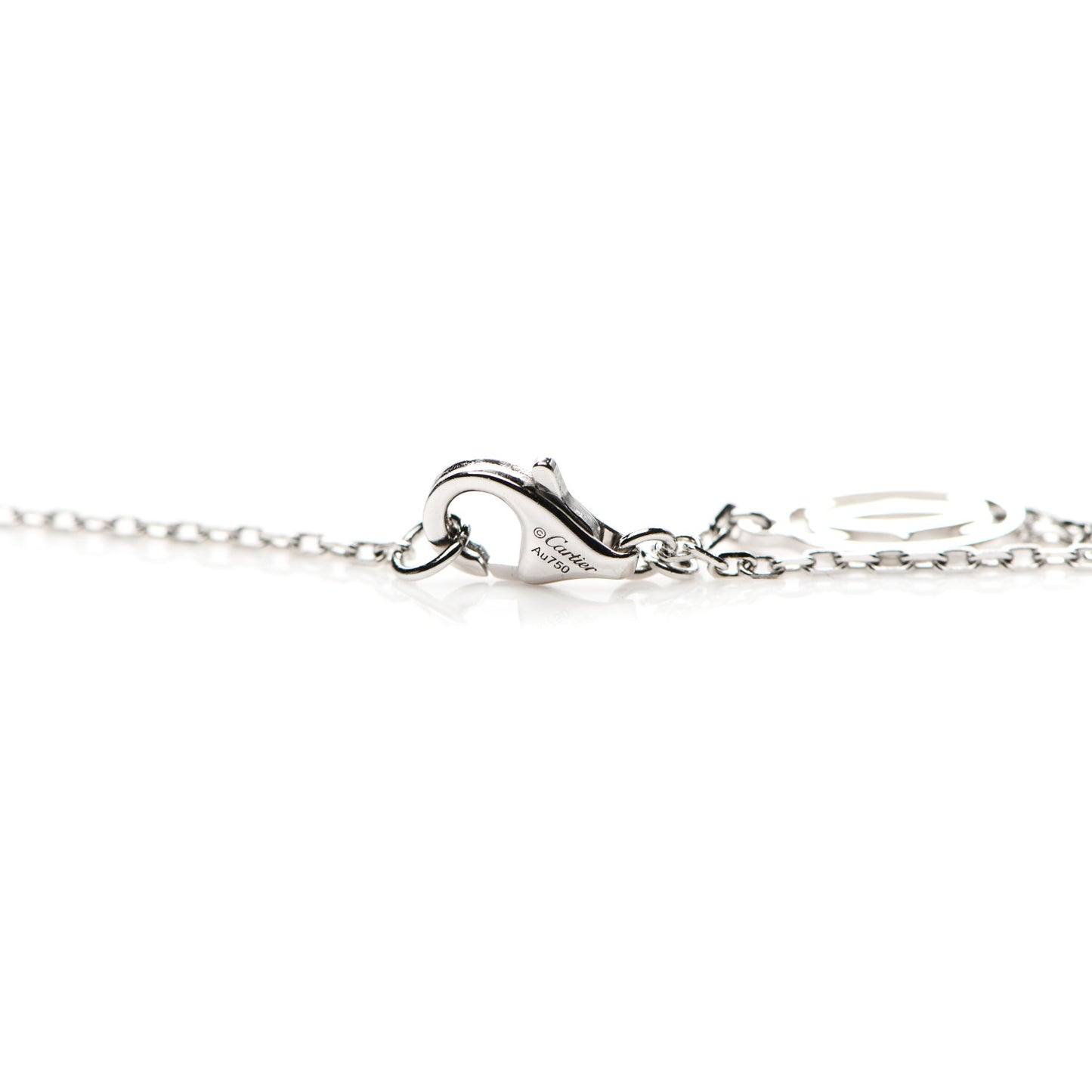 18K White Gold Chain Necklace