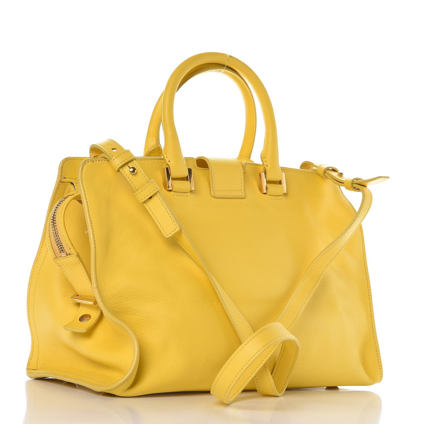 Calfskin Small Classic Y Cabas Soleil