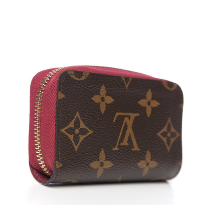 Louis Vuitton Monogram Zippy Multicartes Fuchsia 2 of 5