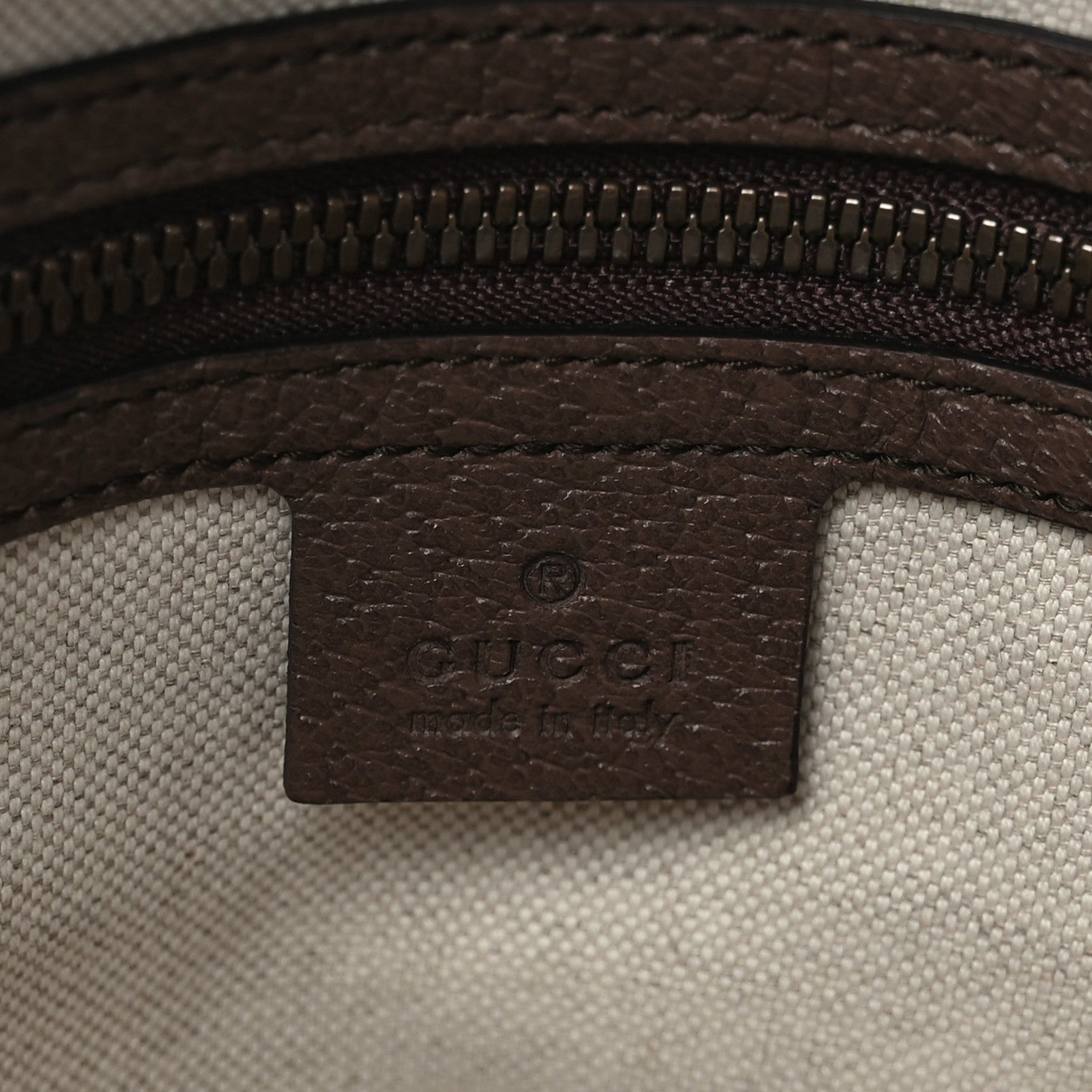 Gucci Soft GG Supreme Monogram Textured Dollar Calfskin Web Large Ophidia Carry-On Duffle Bag Beige Ebony New Acero 6 of 12