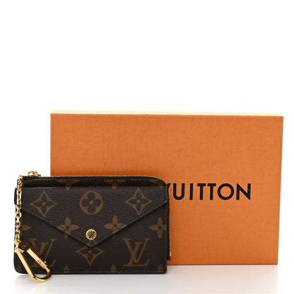Louis Vuitton Monogram Recto Verso Card Holder Black 9 of 9