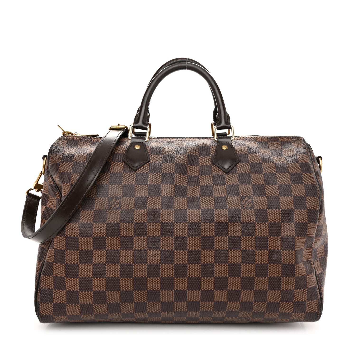 Damier Ebene Speedy Bandouliere 35
