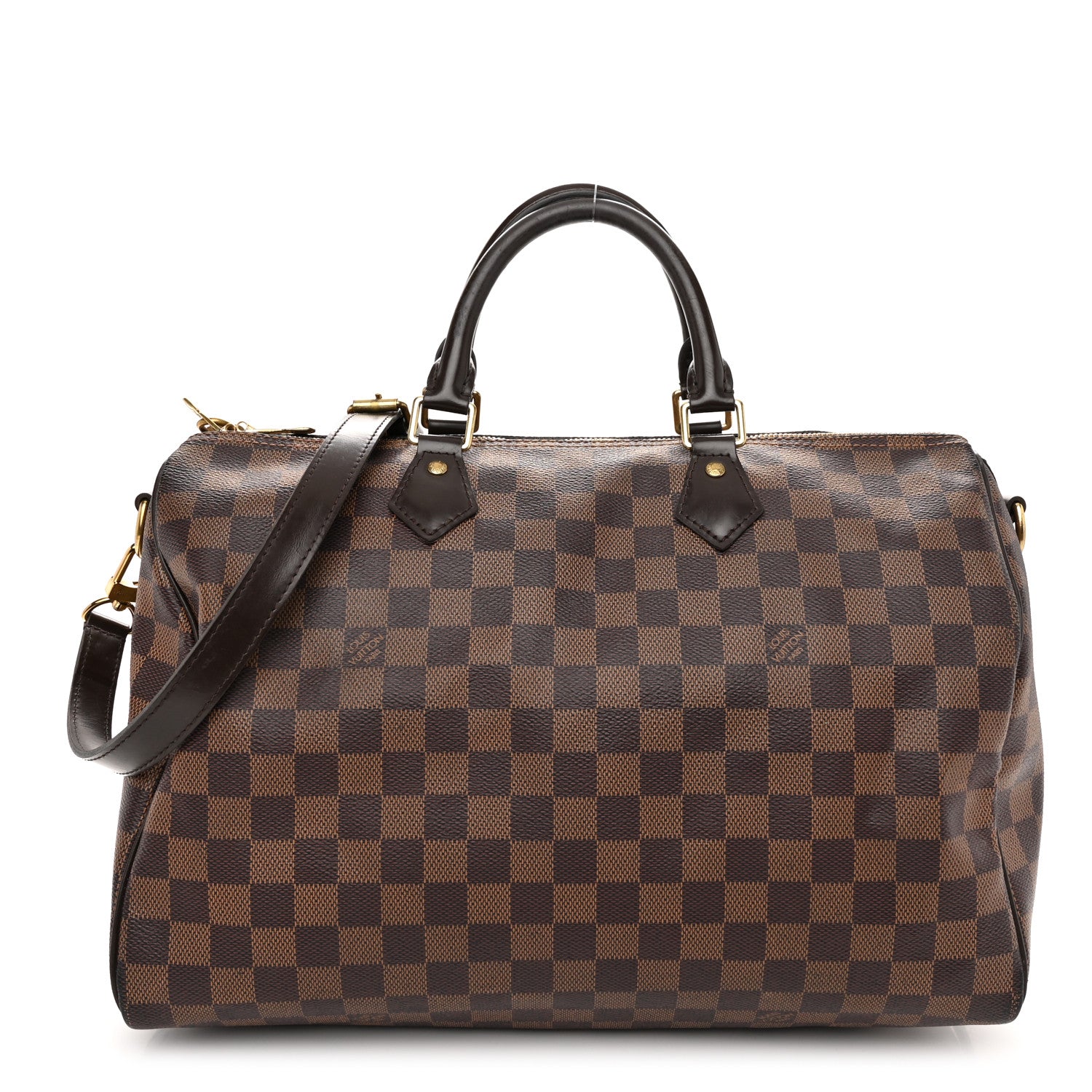Louis Vuitton Damier Ebene Speedy Bandouliere 35 1 of 10
