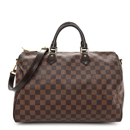 Louis Vuitton Damier Ebene Speedy Bandouliere 35 1 of 10