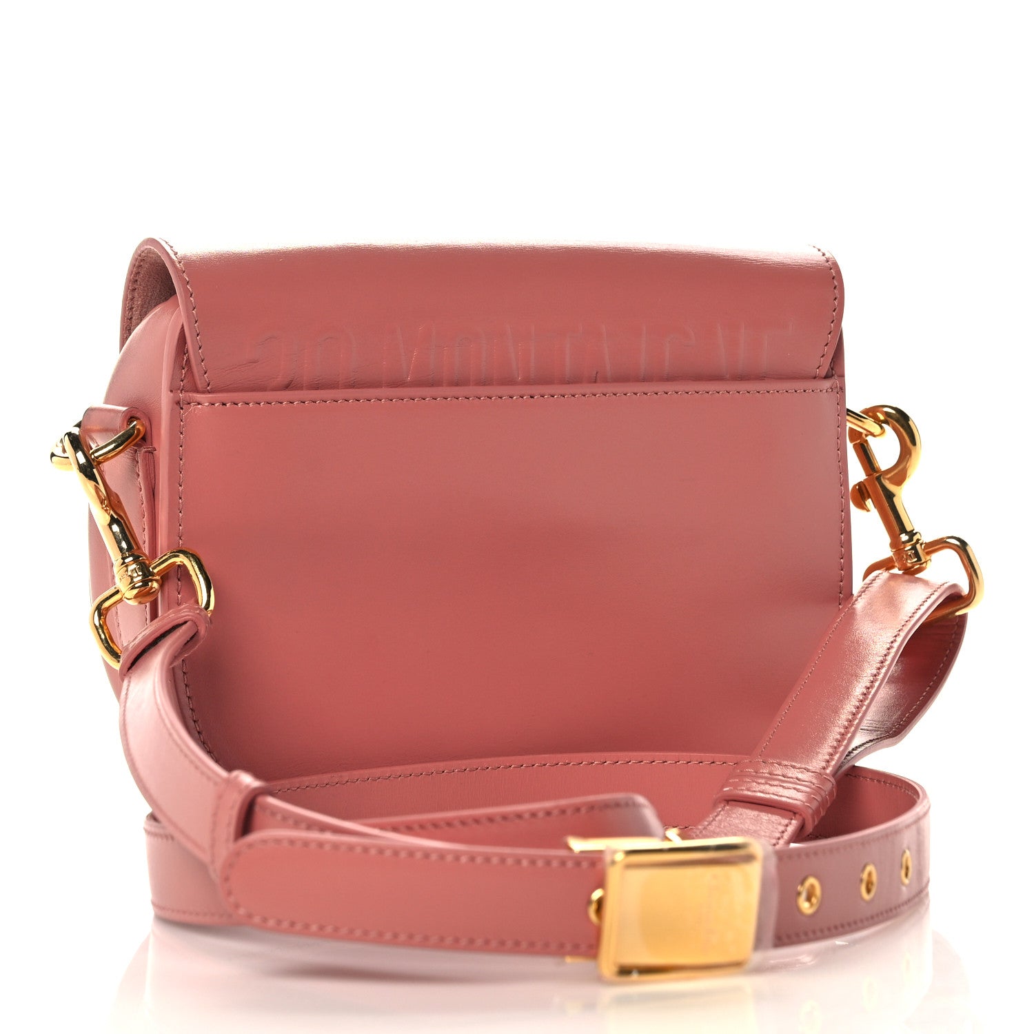 Christian Dior Box Calfskin Small Bobby Flap Dark Nude 3 of 13