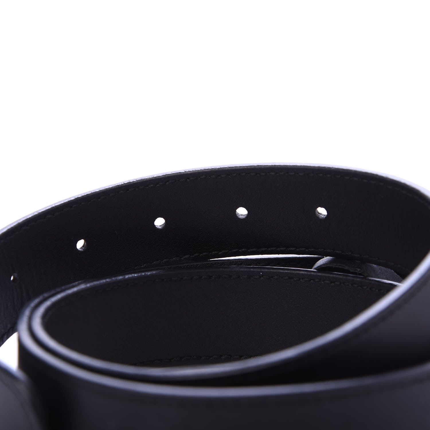 Gucci Calfskin Double G 30mm Belt 90 36 Black 4 of 6