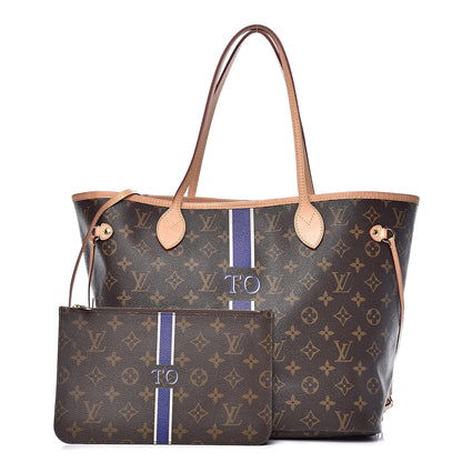 Louis Vuitton Monogram My LV Heritage Neverfull MM Violet 1 of 13