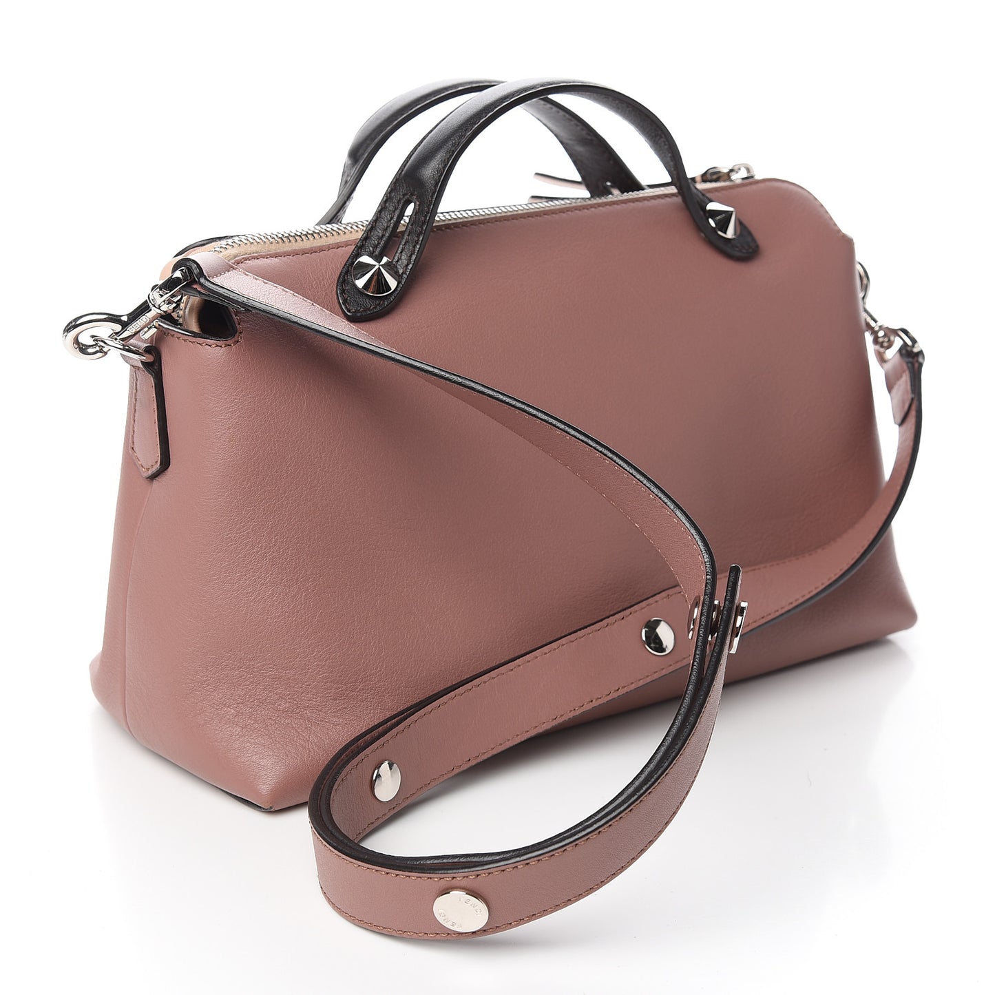 Vitello Dolce 4 Color Medium By The Way Boston Bag English Rose Latte Multicolor